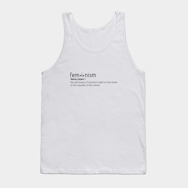 Feminism Tank Top by ScrambledPsychology